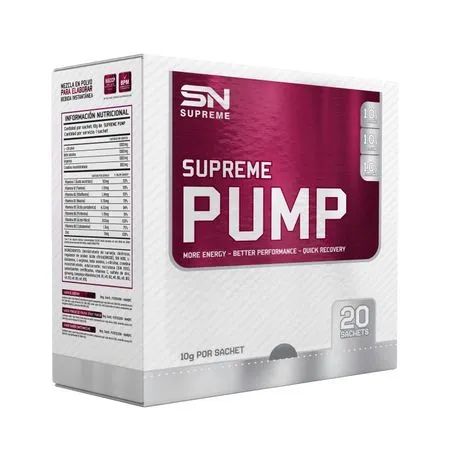 PRE ENTRENO SUPREME PUMP - Sachet